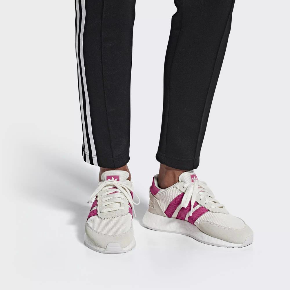 Adidas I-5923 Tenis Blancos Para Mujer (MX-32717)